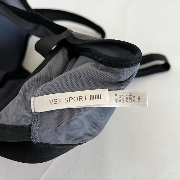 VSX Knockout Front-Close Sports Bra High Impact Color-Block Sports Top Size 38DD - Picture 5 of 9